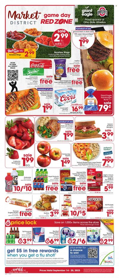 Giant Eagle (OH) Weekly Ad Flyer Specials September 14 to September 20, 2023