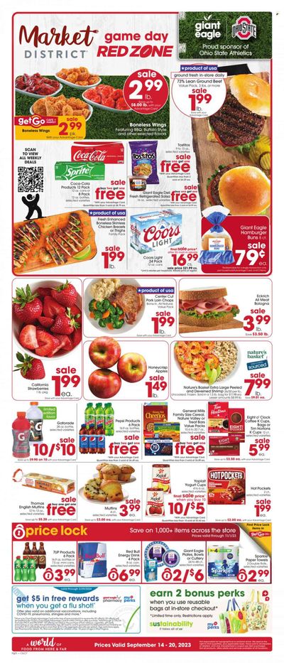 Giant Eagle (OH) Weekly Ad Flyer Specials September 14 to September 20, 2023