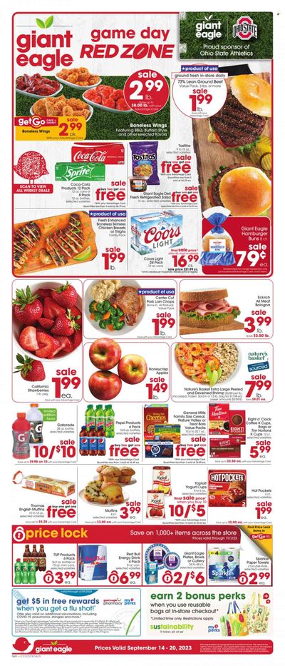 Giant Eagle (OH) Weekly Ad Flyer Specials September 14 to September 20, 2023