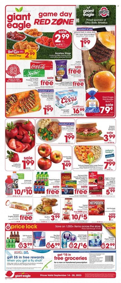 Giant Eagle (OH) Weekly Ad Flyer Specials September 14 to September 20, 2023