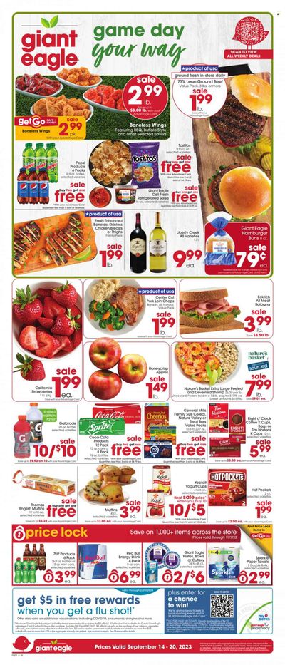 Giant Eagle (WV) Weekly Ad Flyer Specials September 14 to September 20, 2023