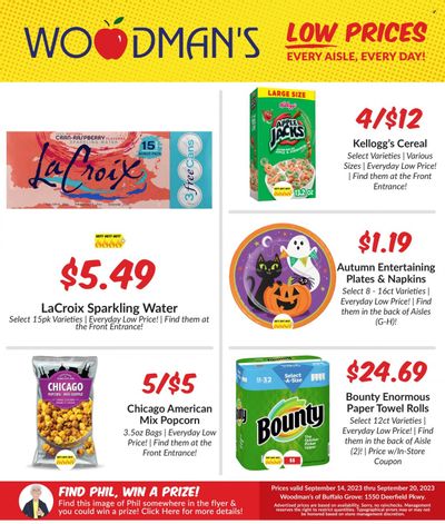 Woodman's Markets (IL, WI) Weekly Ad Flyer Specials September 14 to September 20, 2023