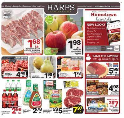 Harps Hometown Fresh (AR, KS, MO, OK) Weekly Ad Flyer Specials September 13 to September 19, 2023