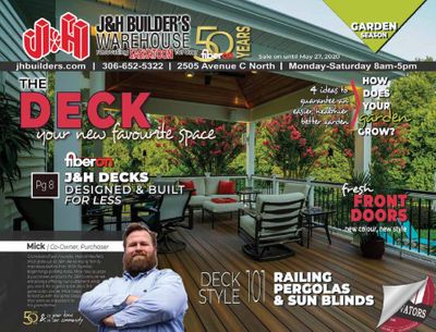 J&H Builder's Warehouse Flyer May 14 to 27