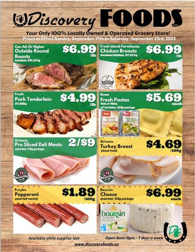 Discovery Foods Flyer September 17 to 23
