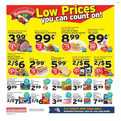 Hannaford (MA) Weekly Ad Flyer Specials September 17 to September 23, 2023