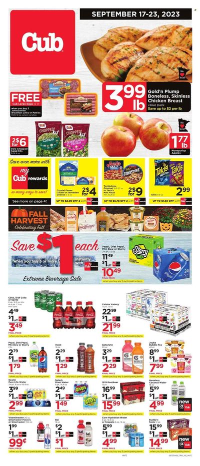 Cub Foods (MN) Weekly Ad Flyer Specials September 17 to September 23, 2023