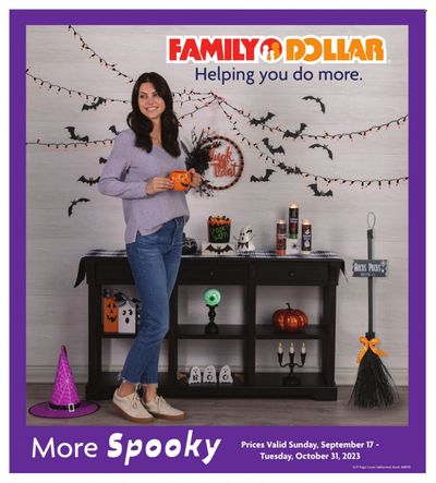 Family Dollar Weekly Ad Flyer Specials September 17 to October 31, 2023