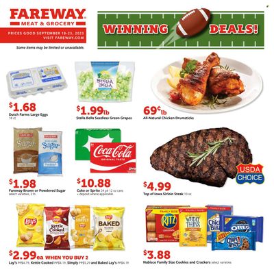 Fareway (IA) Weekly Ad Flyer Specials September 18 to September 23, 2023