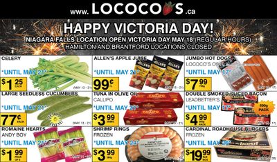Lococo's Flyer May 13 to 21