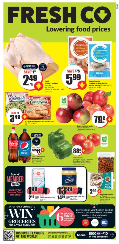 FreshCo (ON) Flyer September 21 to 27