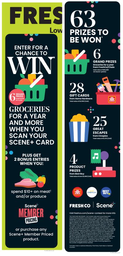 FreshCo (West) Flyer September 21 to 27