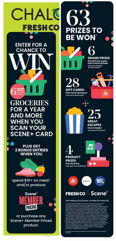 Chalo! FreshCo (West) Flyer September 21 to 27