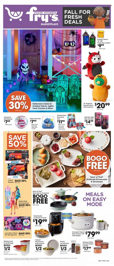 Fry’s (AZ) Weekly Ad Flyer Specials September 20 to September 26, 2023