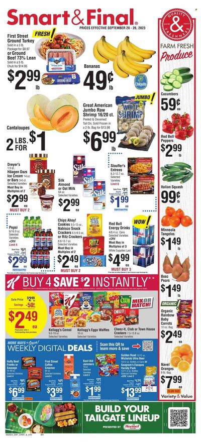 Smart & Final (CA) Weekly Ad Flyer Specials September 20 to September 26, 2023