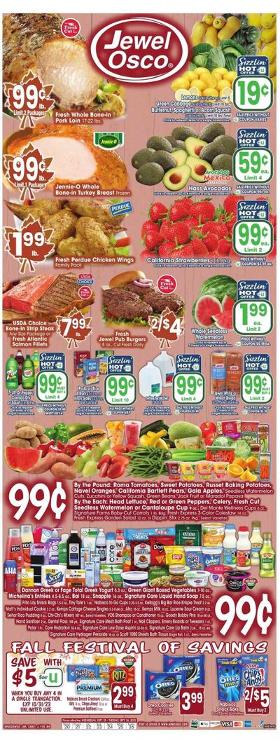 Jewel Osco (IL) Weekly Ad Flyer Specials September 20 to September 26, 2023
