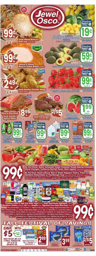 Jewel Osco (IL) Weekly Ad Flyer Specials September 20 to September 26, 2023
