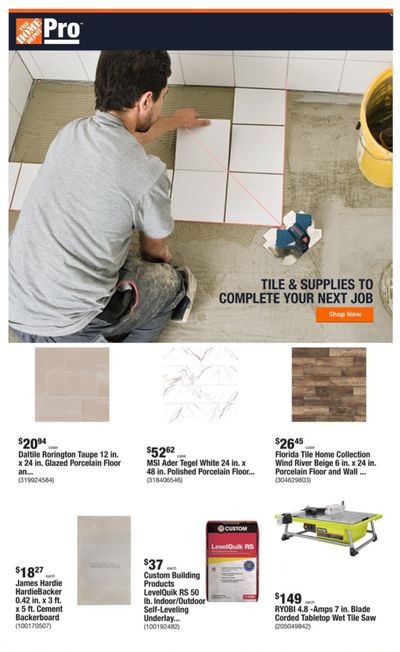 The Home Depot Weekly Ad Flyer Specials September 18 to September 25, 2023