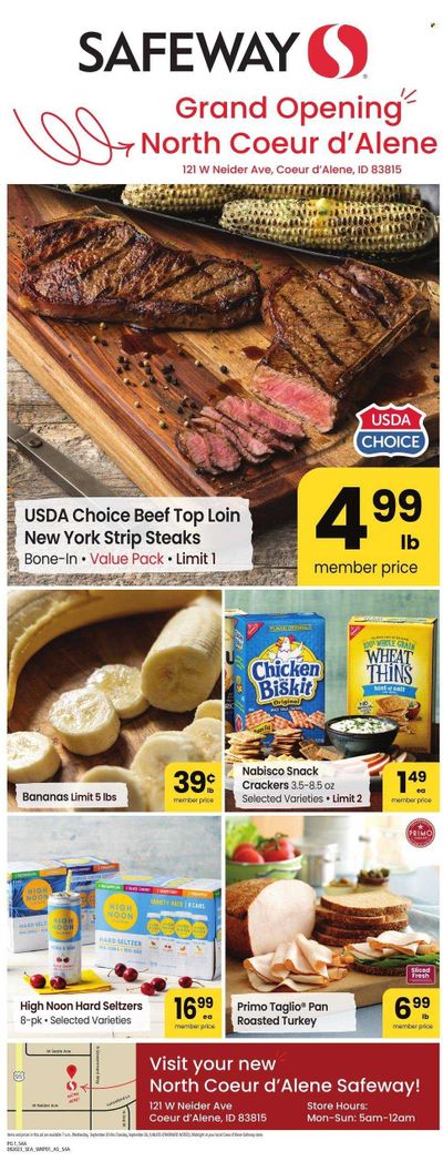 Safeway (ID) Weekly Ad Flyer Specials September 20 to September 26, 2023