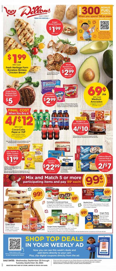 Dillons (KS) Weekly Ad Flyer Specials September 20 to September 26, 2023