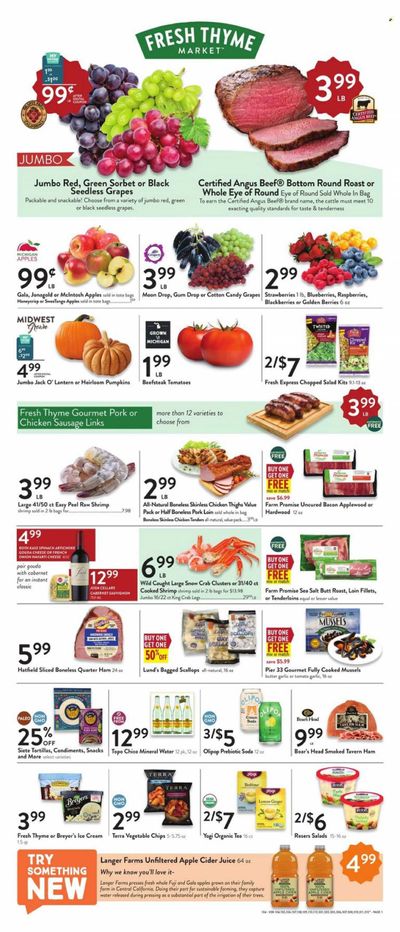 Fresh Thyme Weekly Ad Flyer Specials September 20 to September 26, 2023