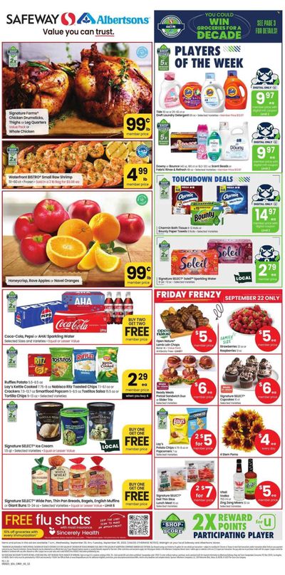 Safeway (WA) Weekly Ad Flyer Specials September 20 to September 26, 2023
