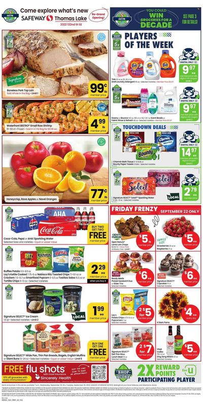 Safeway (WA) Weekly Ad Flyer Specials September 20 to September 26, 2023