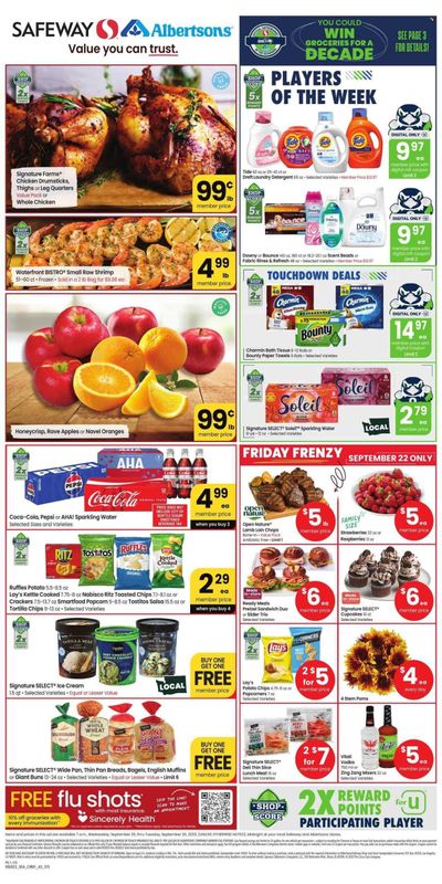 Safeway (WA) Weekly Ad Flyer Specials September 20 to September 26, 2023