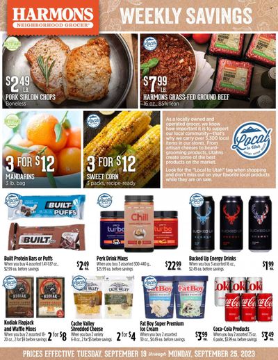 Harmons (UT) Weekly Ad Flyer Specials September 19 to September 25, 2023