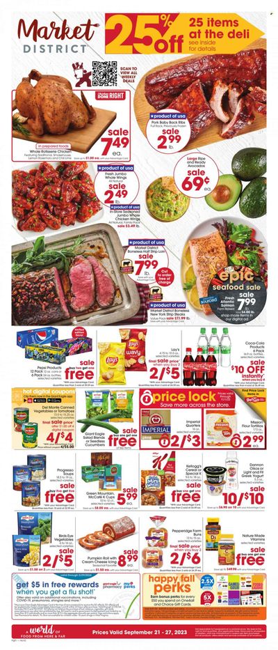 Giant Eagle (OH) Weekly Ad Flyer Specials September 21 to September 27, 2023