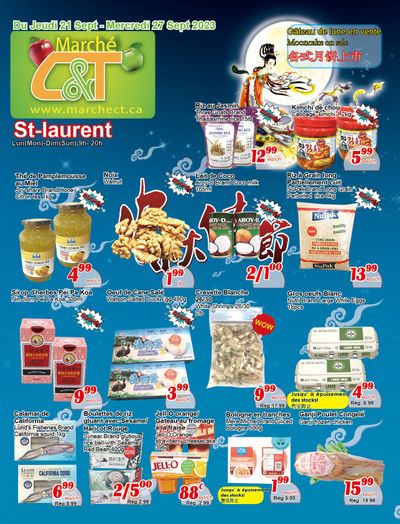 Marche C&T (St. Laurent) Flyer September 21 to 27