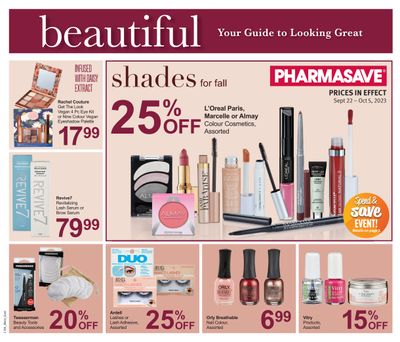 Pharmasave Beautiful Flyer September 22 to October 5