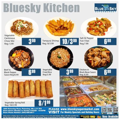Blue Sky Supermarket (Pickering) Flyer May 15 to 21