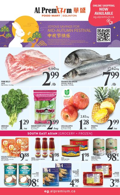 Al Premium Food Mart (Eglinton Ave.) Flyer September 21 to 27