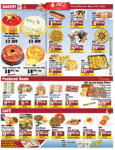 Arz Fine Foods Flyer May 15 to 21