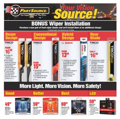 PartSource Flyer September 22 to 27