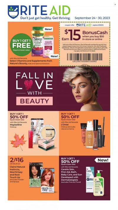 RITE AID Weekly Ad Flyer Specials September 24 to September 30, 2023