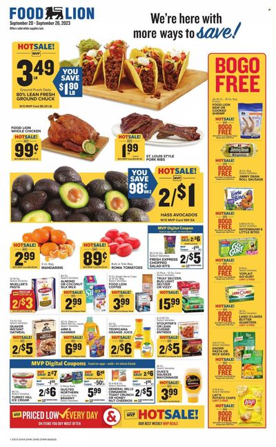 Food Lion (VA) Weekly Ad Flyer Specials September 20 to September 26, 2023