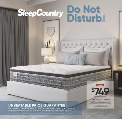 Sleep Country Flyer September 25 to October 1