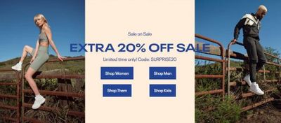 Reebok Canada Sale on Sale: Extra 20% off Sale Items with Promo Code