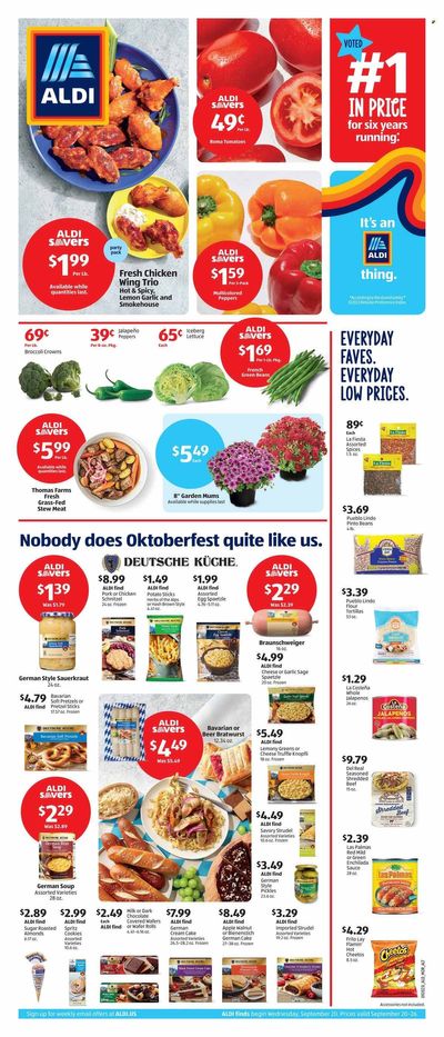 ALDI (CA) Weekly Ad Flyer Specials September 20 to September 26, 2023