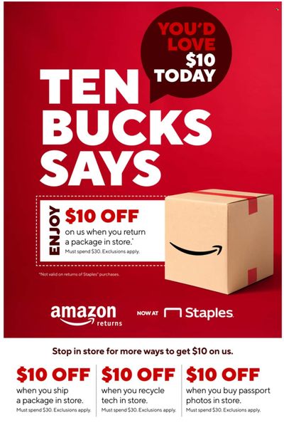 Staples Weekly Ad Flyer Specials September 24 to September 30, 2023