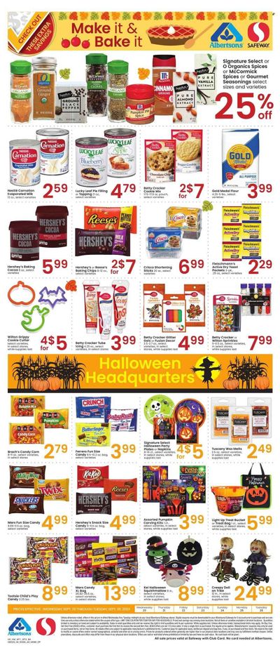 Safeway (MT, WY) Weekly Ad Flyer Specials September 20 to September 26, 2023