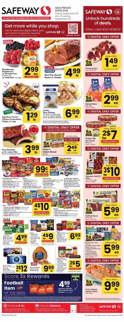Safeway (DE) Weekly Ad Flyer Specials September 22 to September 28, 2023