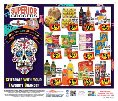 Superior Grocers (CA) Weekly Ad Flyer Specials September 19 to October 23, 2023