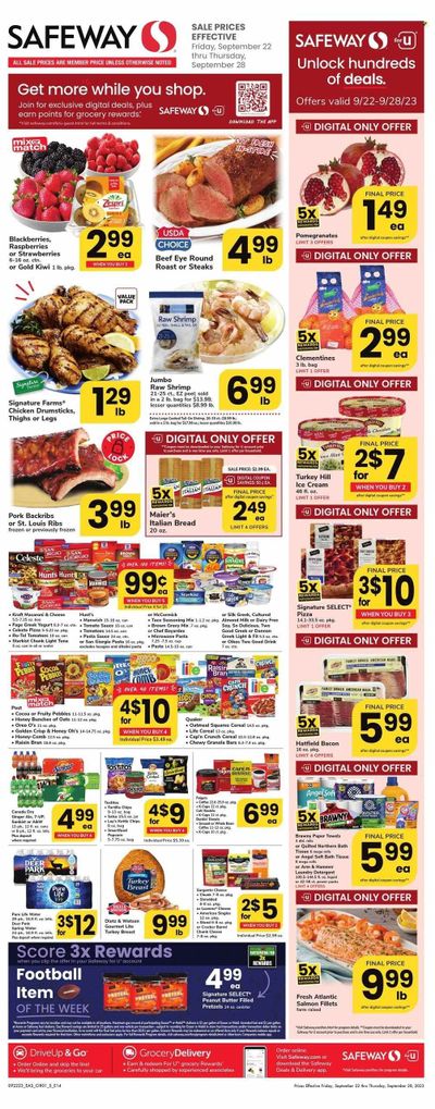 Safeway (MD) Weekly Ad Flyer Specials September 22 to September 28, 2023