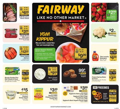 Fairway Market (CT, NJ, NY) Weekly Ad Flyer Specials September 22 to September 28, 2023