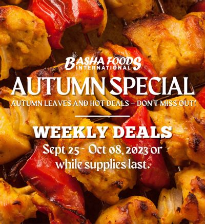 Basha Foods International Flyer September 25 to October 8