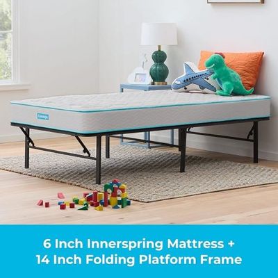 Amazon Canada Deals: Save 32% on 6″ Mattress with Folding Platform Bed Frame + 39% on Queen Quilt Set + More