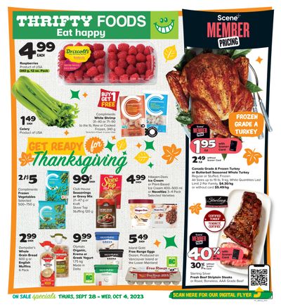 Thrifty Foods Flyer September 28 to October 4